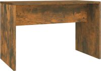 vidaXL Tabouret de coiffeuse - 70x35x45 cm - Bois traité - Couleur chêne fumé
