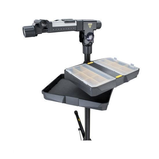 Topeak PrepStand Tool Tray Gereedschap zwart/transparant