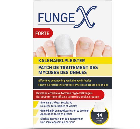FungeX Kalknagel Pleister - 14 Stuks