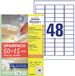 Avery-Zweckform L4736REV-65 Universele etiketten 45.7 x 21.2 mm Papier Wit 65 vellen