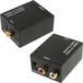 Techvavo® Câble optique - Câble audio optique - Câble Toslink - Câble Toslink optique - Câble RCA - Câble audio RCA - Adaptateur audio