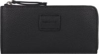 FREDsBRUDER Leren Portemonnee Lanbe Zip Around Wallet Black Zwart