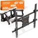 Support mural orientable inclinable universel pour téléviseur de 32 à 65 pouces - 50 kg max