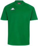 Kappa Jersey Telese Rugby Heren M Groen Polyester Korte Mouw Logo 2020 Lente/Zomer