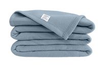 POYET MOTTE POLECO Fleecedeken, polyester, Myosotis, 240 x 260 cm