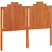 DESIGN IN Tête De Lit Cire Marron 135 Cm Bois Massif De Pin