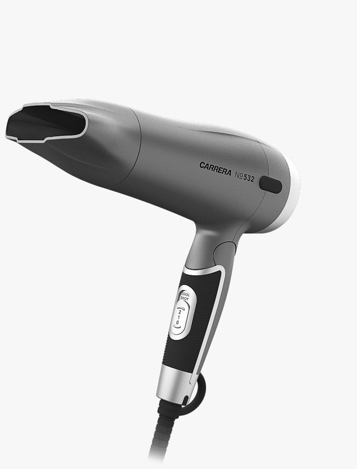 Carrera №532 Hair Dryer - 1600W - Titanium
