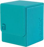 Merkloos / Sans marque Vault X Exo-Tec® Trading Card Deck Box met Bovenopening 80+ – Kaarthouder en Opbergdoos – Blauwgroen