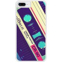 Apple Bedrukt siliconen hoesje compatibel met iPhone 6 Plus, Apple iPhone 6S Plus Cassette Vintage