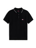 Tommy Hilfiger Regular Ss Badge Knit Black