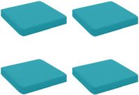 vidaXL - Zitkussens - VUGHT - Turquoise
