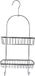 Tendance Étagère de douche suspendue - argent/chrome - 2 niveaux - 22 x 55 cm - inox