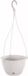 Prosperplast Bloempot Splofy hangend - wit - kunststof - 27 cm