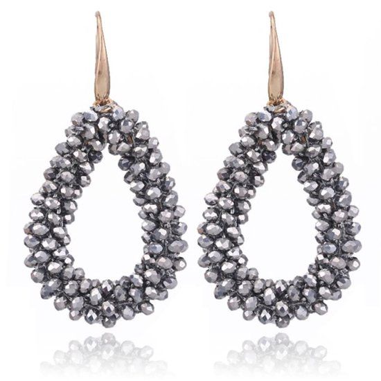 Cilla Jewels Druppel oorbellen Stardust Zilverkleurig Goudkleurig