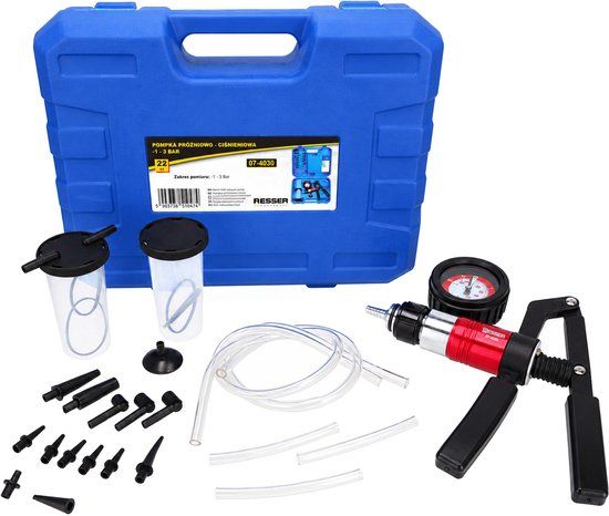 Lemato HBM 21 Delige Vacuum Pomp voor Remvloeistof - Remontluchter Model 2
