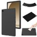 Samsung Étui Samsung Galaxy Tab A9+/A11+ en silicone liquide - Noir