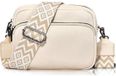 GelldG Sac à main - Sac bandoulière pour femmes - Beige