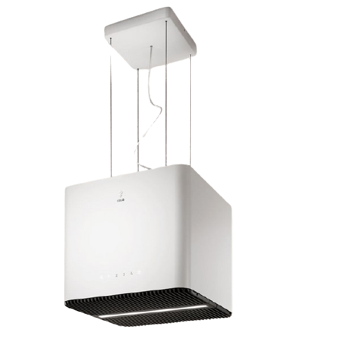 Elica Pix - Eiland Afzuigkap - Zwart/Wit - 620 m³/h - 42 cm