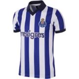 COPA FC Porto 2002 Retro Voetbalshirt Heren Wit Blauw M