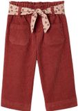 Vertbaudet Wijde babybroek voor meisjes bruin