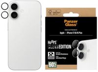 PanzerGlass Hoops Protection pour objectif d'appareil photo - Compatible avec coque - Apple iPhone 17 - Verre