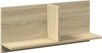 vidaXL Wandkast 70x16,5x30 cm bewerkt hout sonoma eikenkleurig