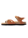 Bayton Sandalen met riem 'Eos' camel