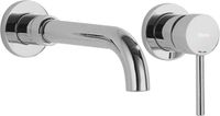 REA Lungo Long Chrom + Box - Inbouw Wastafelkraan - Chroom