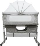 Shenzhen Haorui Industrial Technology Co., Ltd. Lit de bébé multifonctionnel avec hauteur réglable et mode balançoire – Pratique, portable et sûr 0-6 mois