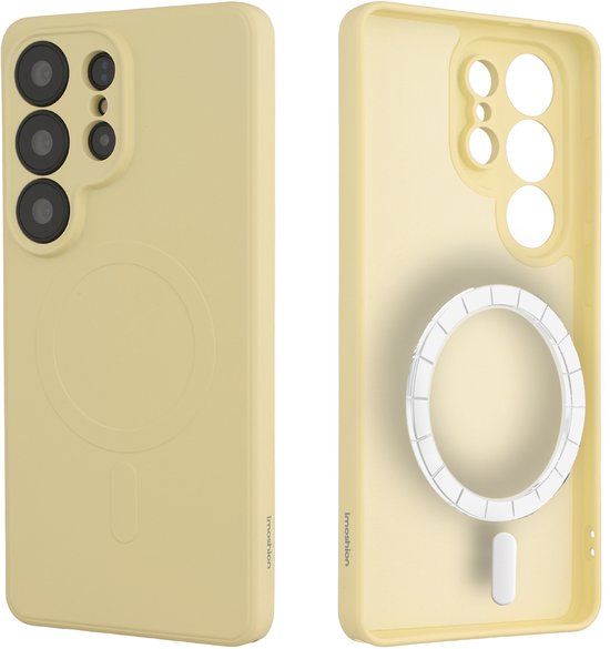 imoshion Color Backcover met MagSafe voor de Samsung Galaxy S26 Ultra - Vanilla
