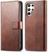 imoshion Luxe Bookcase - Geschikt voor Samsung Galaxy S22 Ultra - Donkerbruin