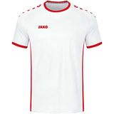 Jako Primera Shirt Korte Mouw Kinderen - Wit / Sportrood