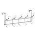 Premier Brands of America Premier Housewares Deurgarderobe, 10 haken wit, chroom, kunststof, 12x41x16