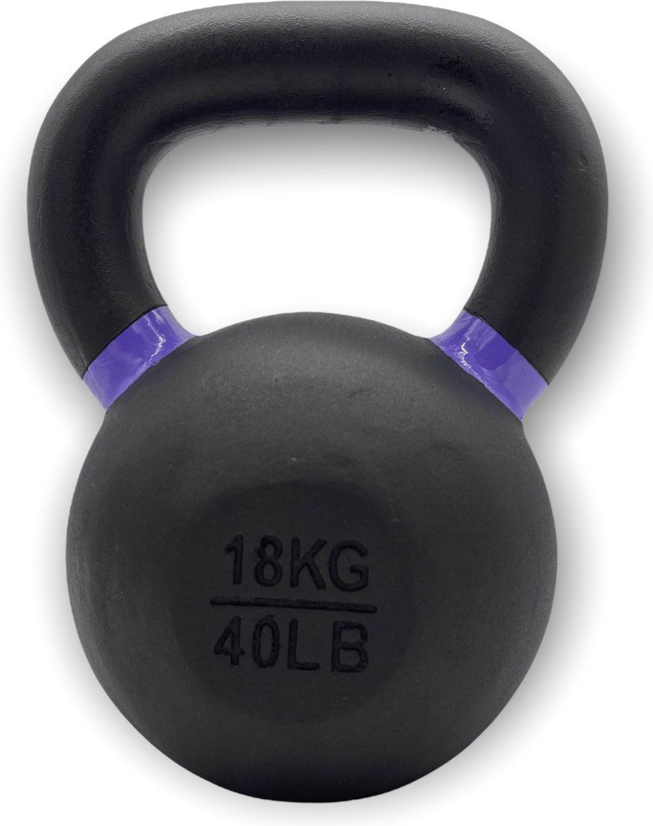 Padisport Kettlebell 18 kg - Cast Iron - Fitness Weight