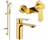 Mexen Milo DF05 doucheset, goud