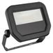 WatioWave LED-projector, zwart, 10 W, 6500 K, 1200 lm