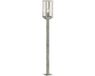 Searchlight Antiek zilveren terraslamp Box II 90cm