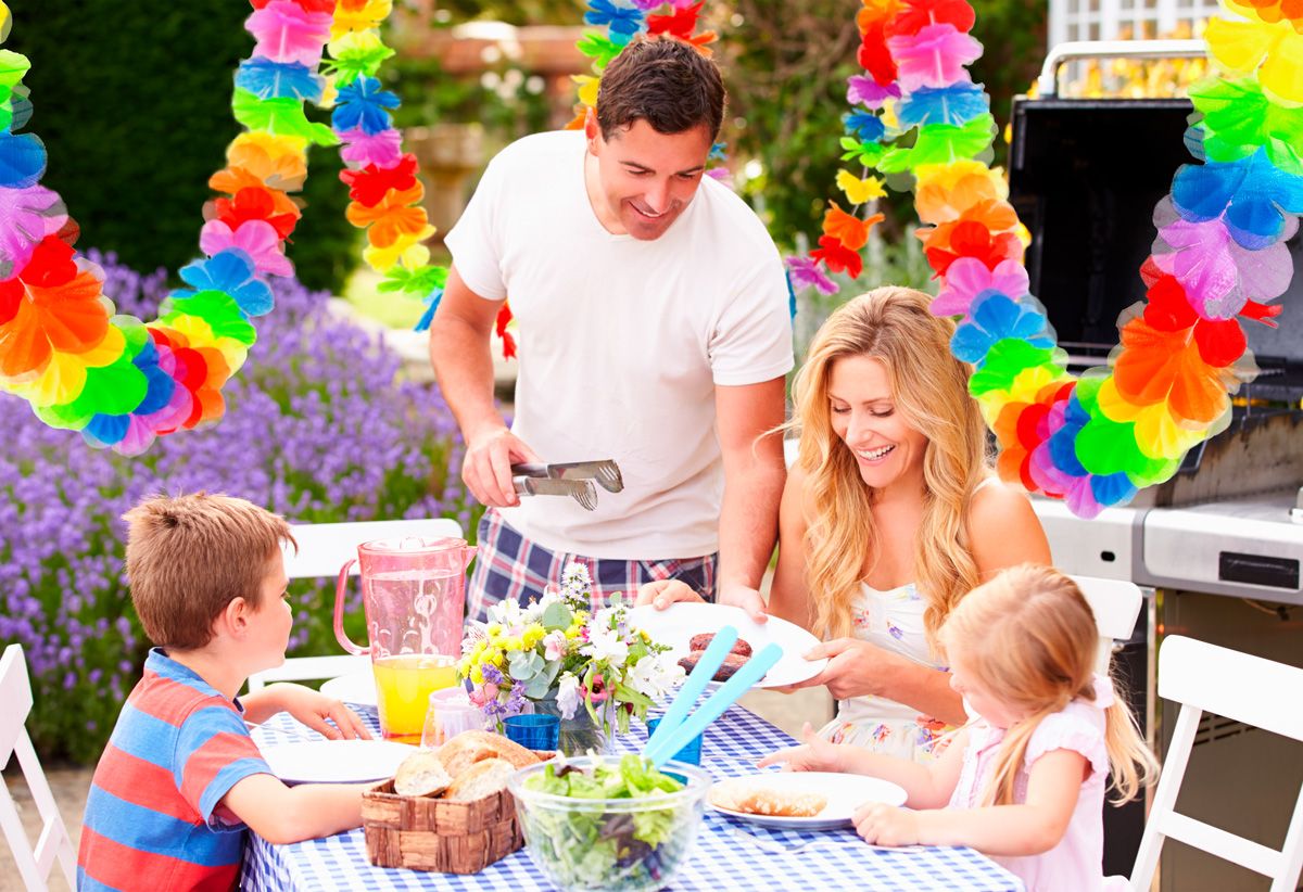 Bloemenslinger 3 meter - multi