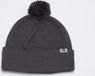 Pacific Headwear 641K Pom-Pom Cuff Beanie - Graphite - OSFM