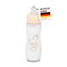 Heless 940 - Toverfles "Eenhoorn Henri", met beige deksel en eenhoornmotief, poppenaccessoire met trucjesmelk
