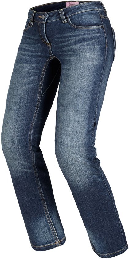 Spidi J-TRACKER DAMES LANG BLAUW DONKER USED MOTORJEANS 27