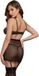 NH - Soutien-gorge, Jupe porte-jarretelles et string - Noir - M