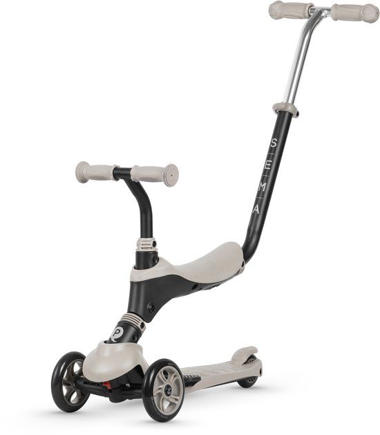 Qplay Sema Step Scoot and Ride 5-in-1 Balansscooter - Beige