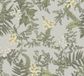 Living Walls Varens en Bloemen Behang | Floraal - Grijs Groen Wit Geel - Vliesbehang - 1005 cm x 53 cm