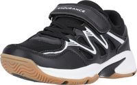 ENDURANCE Schuhe Tasi Unisex Handbal Zwart-Wit Klittenband/Veters Laag Maat 36