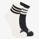 Adidas 3 paar Ribbed kids sokken wit zwart - Maat 34/36