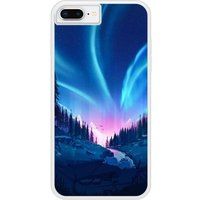 Tombee de nuit Verstevigd hoesje met sublimatie bedrukking, compatibel met Apple iPhone 7