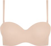 Chantelle Norah Bandeau T-Shirt BH Strapless Voorgevormd Beugel BH Golden Beige 70D