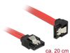 DeLOCK 83977 - Câble - 0,2 m - Rouge, Noir