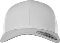 Flexfit Retro Trucker 2-Tone Pet Zilver/Wit One Size